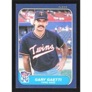 1986 Fleer #394 Gary Gaetti