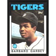 1986 Topps #609 Barbaro Garbey