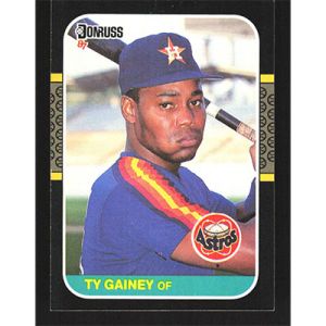 1987 Donruss #533 Ty Gainey