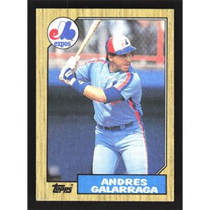1987 Topps #272 Andres Galarraga