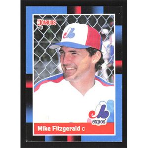 1988 Donruss #159 Mike Fitzgerald