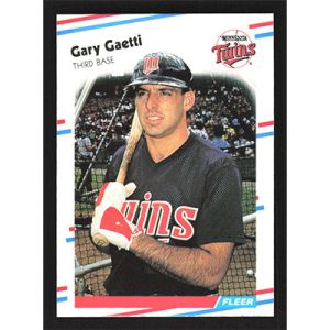 1988 Fleer #10 Gary Gaetti