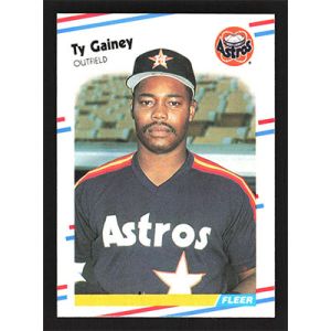 1988 Fleer #448 Ty Gainey