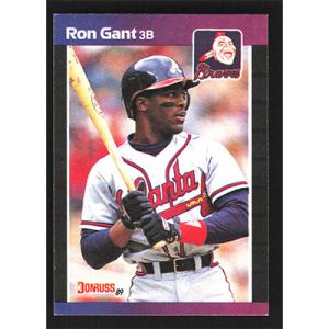 1989 Donruss #50 Ron Gant
