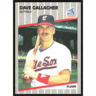 1989 Fleer #496 Dave Gallagher
