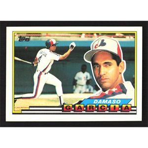 1989 Topps Big #275 Damaso Garcia