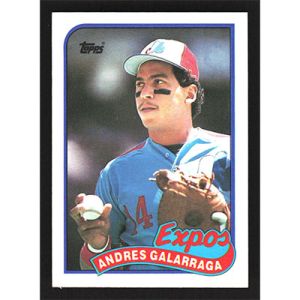 1989 Topps #590 Andres Galarraga