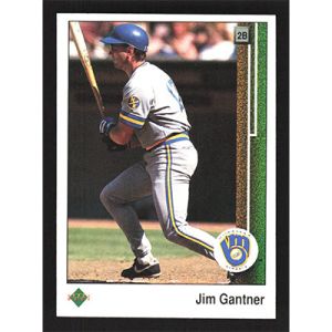 1989 Upper Deck #274 Jim Gantner