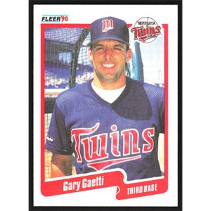 1990 Fleer #373 Gary Gaetti