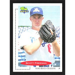 1991 Classic/Best #357 Scott Freeman