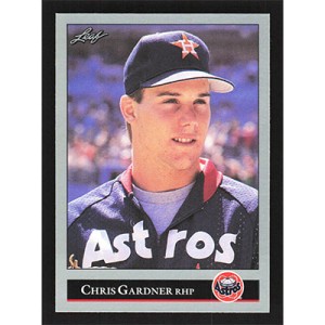 1992 Leaf #8 Chris Gardner