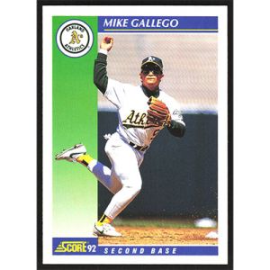 1992 Score #43 Mike Gallego