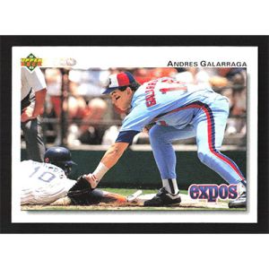 1992 Upper Deck #474 Andres Galarraga