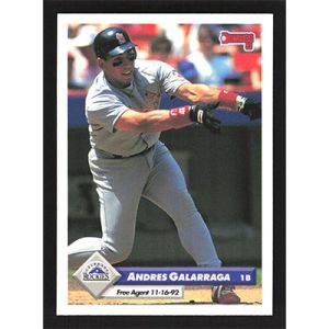 1993 Donruss #764 Andres Galarraga