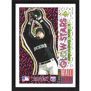1993 Fun Pack #173 Andres Galarraga Glow Stars