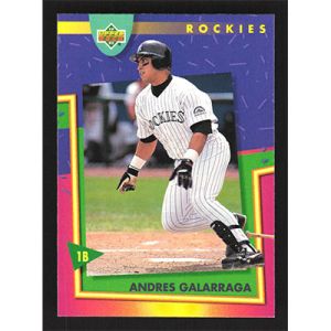 1993 Fun Pack #176 Andres Galarraga