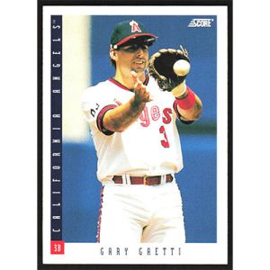 1993 Score #644 Gary Gaetti