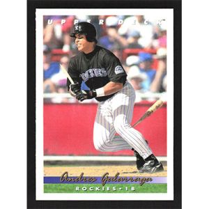 1993 Upper Deck #593 Andres Galarraga