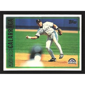 1997 Topps #10 Andres Galarraga
