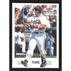2001 Fleer Focus #168 Andres Galarraga