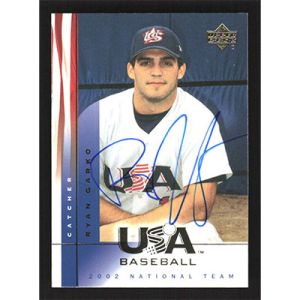 2002 USA Baseball National Team #23 Ryan Garko Thin Line Autographed