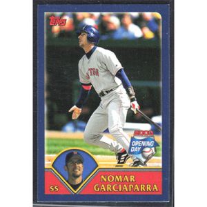 2003 Topps Opening Day Mini Stickers #NNO Nomar Garciaparra