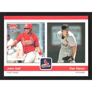 2004 Fleer Platinum #192 J. Gall/D. Haren