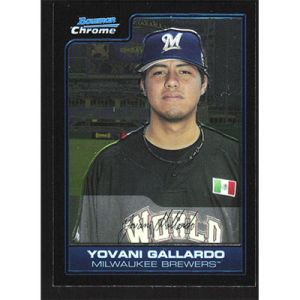 2006 Bowman Chrome Draft Future's Game Prospects #FG13 Yovani Gallardo