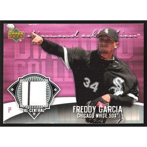 2006 Upper Deck Diamond Collection Materials #DC-FG Freddy Garcia Jersey w/ Pinstripe
