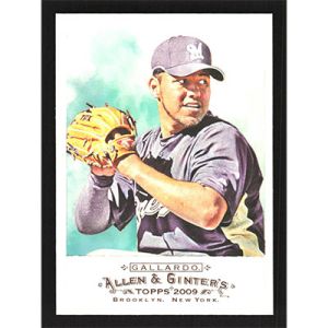 2009 Topps Allen & Ginter #347 Yovani Gallardo SP