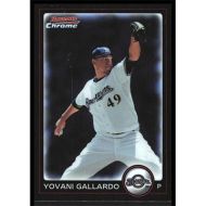 2010 Bowman Chrome #104 Yovani Gallardo