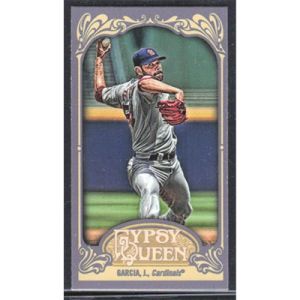 2012 Topps Gypsy Queen Mini Straight Cut #39 Jaime Garcia
