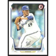 2014 Bowman #64 Yovani Gallardo
