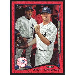 2014 Topps Red Foil #254 Brett Gardner