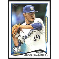 2014 Topps #388 Yovani Gallardo