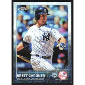 2015 Topps Chrome Refractors #88 Brett Gardner