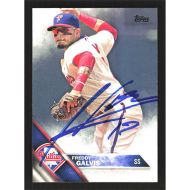 2016 Topps #461 Freddy Galvis Autographed
