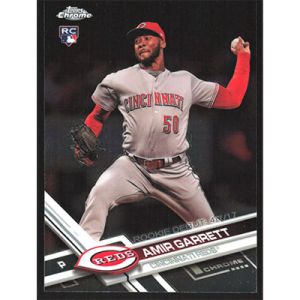 2017 Topps Chrome Update #HMT78 Amir Garrett Rookie Debut