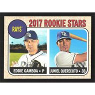 2017 Topps Heritage #127 E. Gamboa/J. Querecuto Rookie Stars