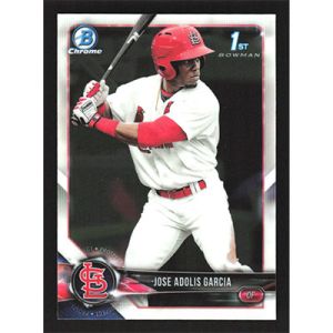 2018 Bowman Chrome Prospects #BCP121 Jose Adolis Garcia