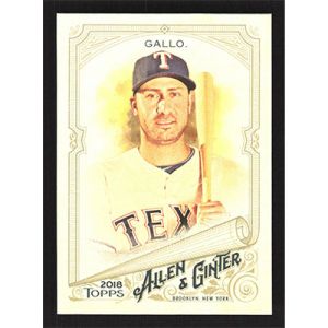 2018 Topps Allen & Ginter #282 Joey Gallo