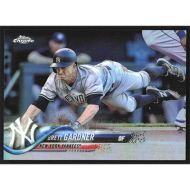 2018 Topps Chrome Refractors #109 Brett Gardner