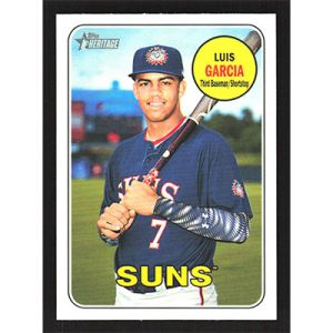 2018 Topps Heritage Minors #82 Luis Garcia