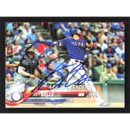 2018 Topps #12 Joey Gallo League Leaders Autographed