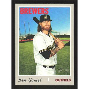 2019 Topps Heritage #582 Ben Gamel