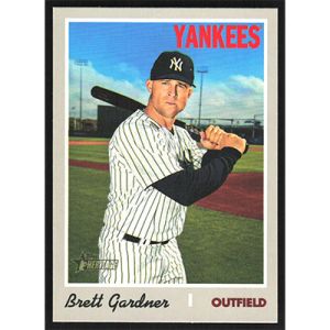 2019 Topps Heritage #663 Brett Gardner