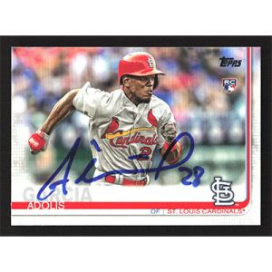 2019 Topps #227 Adolis Garcia Autographed