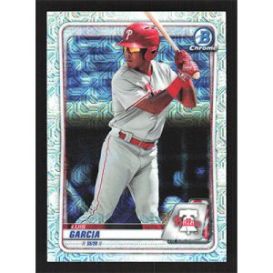 2020 Bowman Chrome Mega Box Prospects Refractors #BCP-199 Luis Garcia