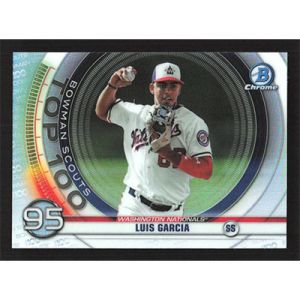 2020 Bowman Chrome Scouts Top 100 #BTP-95 Luis Garcia