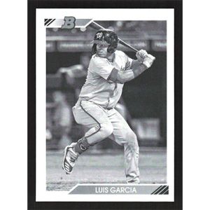 2020 Bowman Heritage Prospects Black and White #BHP-114 Luis Garcia